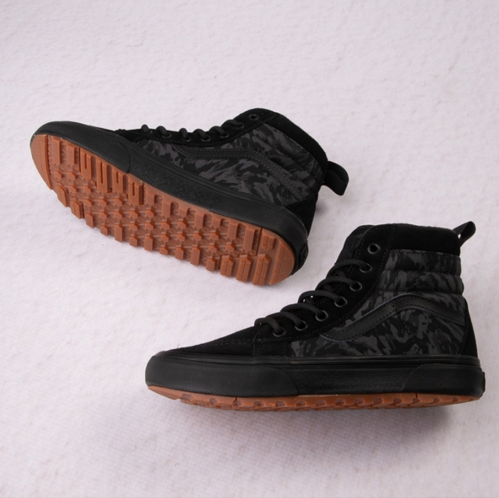 Kids MTE Vans Black Camo